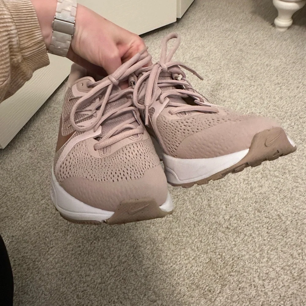 Nike Women's WMNS Zoom Span 3 Stone Mauve/MTLC Red Bronze-Barely Rose - Picture 15 of 15